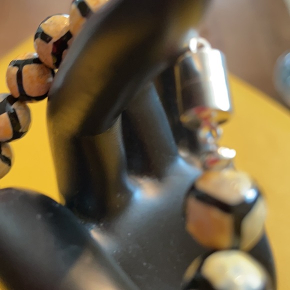 Gorgeous ivory and black tribal beads. Very $$$ - Picture 3 of 3